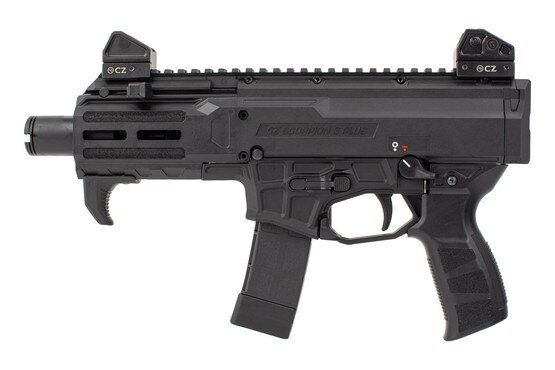 CZ USA Scorpion 3+ Micro 9mm Pistol includes adjustable, aluminum sights